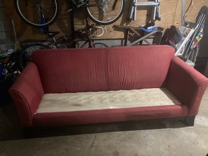 Photo of free Project couch (West Chester (Pisgah))