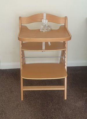 Photo of free High back 2 seater and highchair (Kirk hallam)