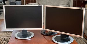 Photo of free Two computer monitors (Tracy)