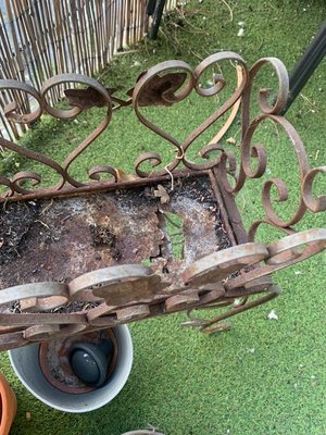 Photo of free Metal planter and pots (BR3)