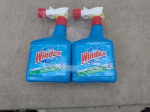 Photo of free Windex outdoor cleaner (Near the G-lodge diner)
