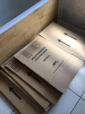 Photo of free Moving materials - Boxes and Foam (Sutton Valence ME17)