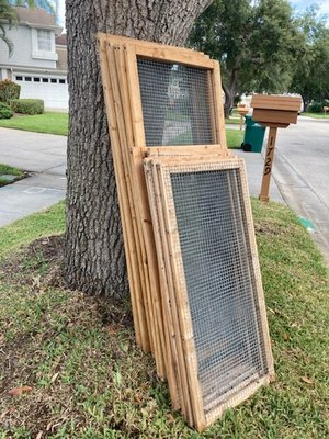 Photo of free Pet safe window screens (1727 Pine Valley Drive)