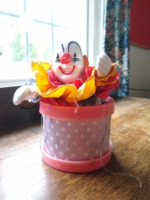 Photo of free Wind-up musical clown for young child (Pannal HG2)
