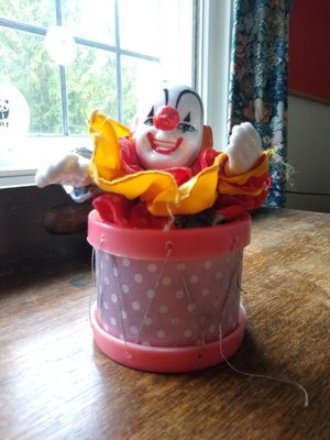 Photo of free Wind-up musical clown for young child (Pannal HG2)