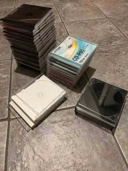 Photo of free CD jewel cases (Latchford WA4) #1