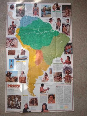 Photo of free South America map (Pannal HG2)