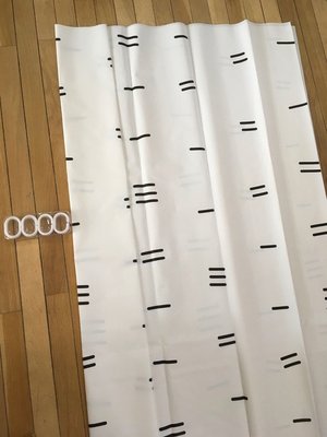 Photo of free Shower Curtain New Plastic Material (74 Martens Blvd, San Rafael)