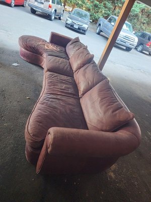 Photo of free Leather sectional (SE, Bellevue, WA 98004)