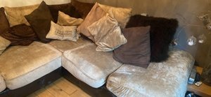 Photo of free Corner sofa (Limekiln Hill LS21)