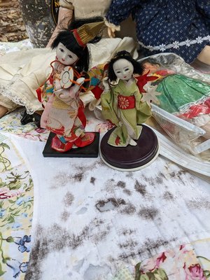 Photo of free doll collection (near the stadium)