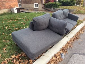 Photo of free Sofa set - good condition (Cedarvale - Toronto)