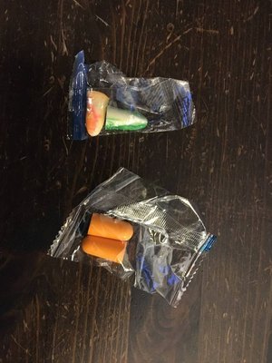 Photo of free 2 pairs of ear plugs (Greenwich SE10)