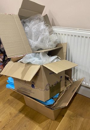 Photo of free Boxes and Wrapping Material (CT2)