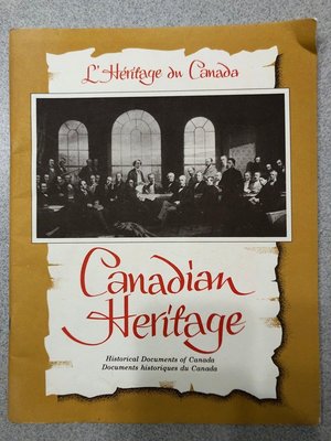 Photo of free Booklet of Canadian Historical Docs (Bells Corners)