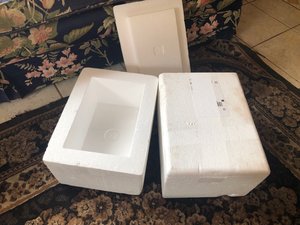 Photo of free 2 small styrofoam coolers (Northeast/central)