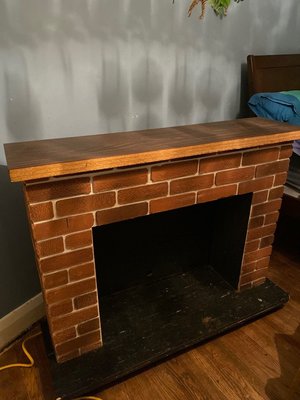 Photo of free Fireplace mantle (Gerrard & River)