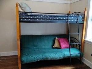 Photo of free Joey double/single bunk (sofa) bed (Merriwa)