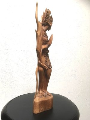 Photo of free Bali wooden goddess statue (North Boulder)