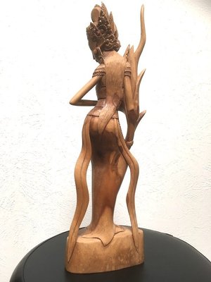 Photo of free Bali wooden goddess statue (North Boulder)