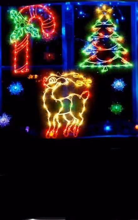 Photo of Christmas Window Lights (South Elgin) #1