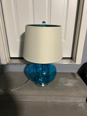 Photo of free Teal colored Bedside lamps (Rochester Hills, 48306)