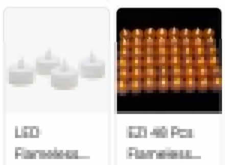 Photo of solar lights or solar candles (E14 Isle of Dogs) #1