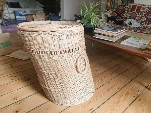 Daniel's wonky wicker basket