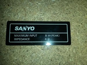 Photo of free Pair of Sanyo 8 Watt Mini-Stereo Speaker (Bournemouth BH1)