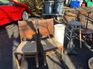 Photo of free Chairs and Misc