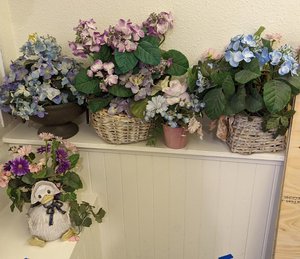 Photo of free Artificial flower arrangements (Next to Capitola Wharf)