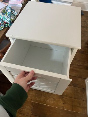 Photo of free White wooden drawers (M21 Manchester)