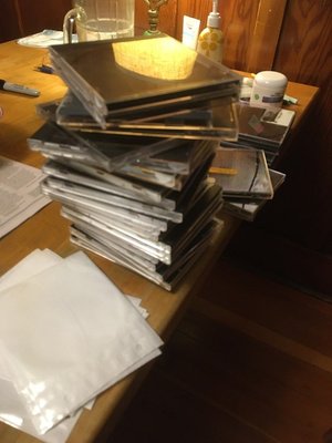 Photo of free Pile of CD cases (Wallingford)