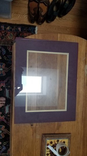 Photo of free Glass and Mat for framing (Burleith)