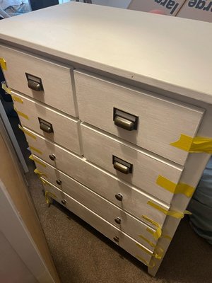 Photo of free White tall drawers (M21 Manchester)