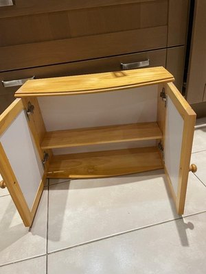 Photo of free Pine bathroom cabinet (Forest Hill OX33)