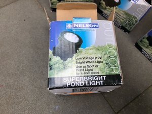 Photo of free 12v pond lights (art 4) (Glen Iris)