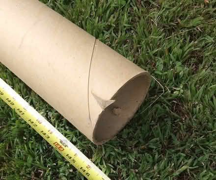 Photo of free Cardboard Carpet Tube (Olivina & Murrieta (Livermore)) #2