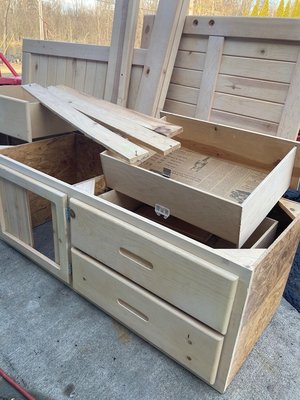 Photo of free Twin size captains bed (Nashway Dr & W Maple Rd)