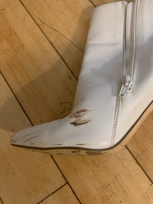 Photo of free Woman’s White Boots (Brooklyn Storage)