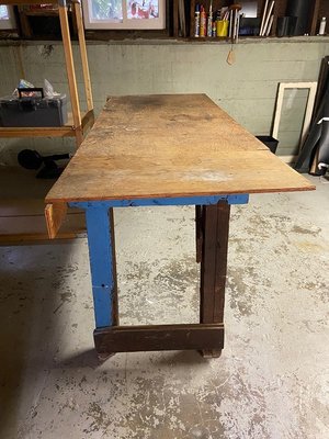 Photo of free Wooden Workbench (Wallingford)