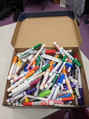 Photo of free Crayola Markers (East Somerville)