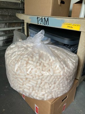 Photo of free Large bag of shipping peanuts (Pembroke Pines)
