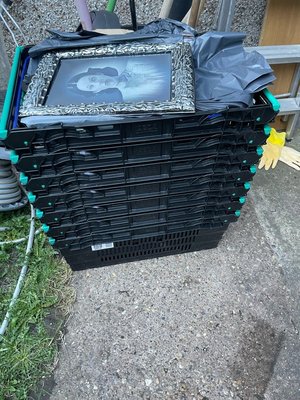 Photo of free Empty plastic stackable crates (Mansfield NG19)