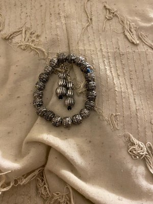 Photo of free Ladies silver earrings and bracelet (Homestead Fl)
