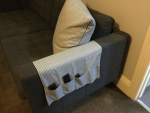 Photo of free Remote control holder and cushion (Dulwich Hill)
