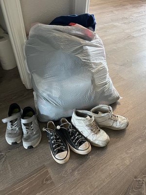Photo of free Boys Clothes size 8 shoes size 3 (Broomfield 124th and Lowell)