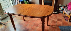 Photo of free Extendable Pine Kitchen Table (Near Tesco Clearwater D11)