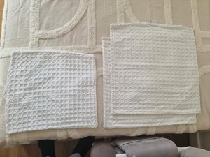 Photo of free Bed throw and cushion covers (Lewisham SE13)