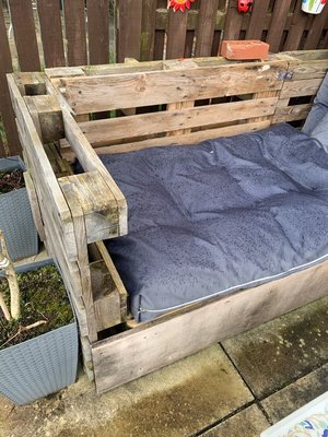 Photo of free Pallet corner sofa (Prenton)